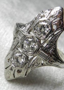 antique platinum 35345